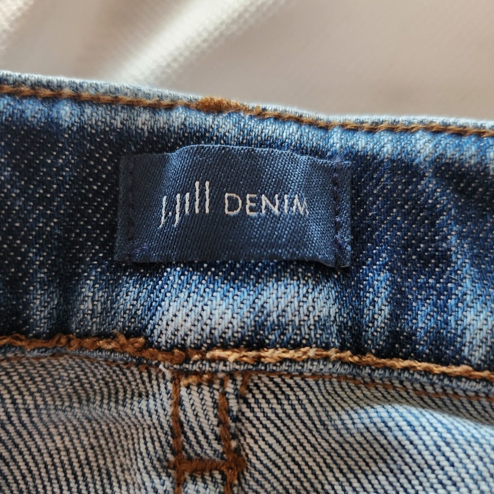 J.Jill Denim Relaxed Boyfriend Jeans Blue Wash‎ Women's Size 24 - Picture 6 of 10